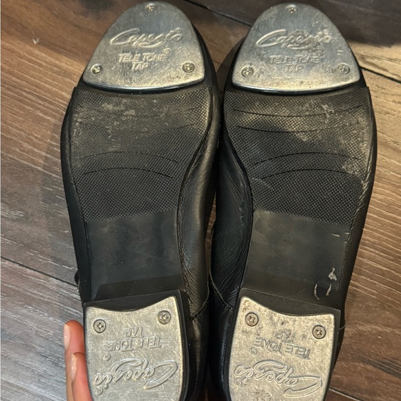 Capesio Black Mary Jane tap shoes with Buckle - Picture 6 of 8